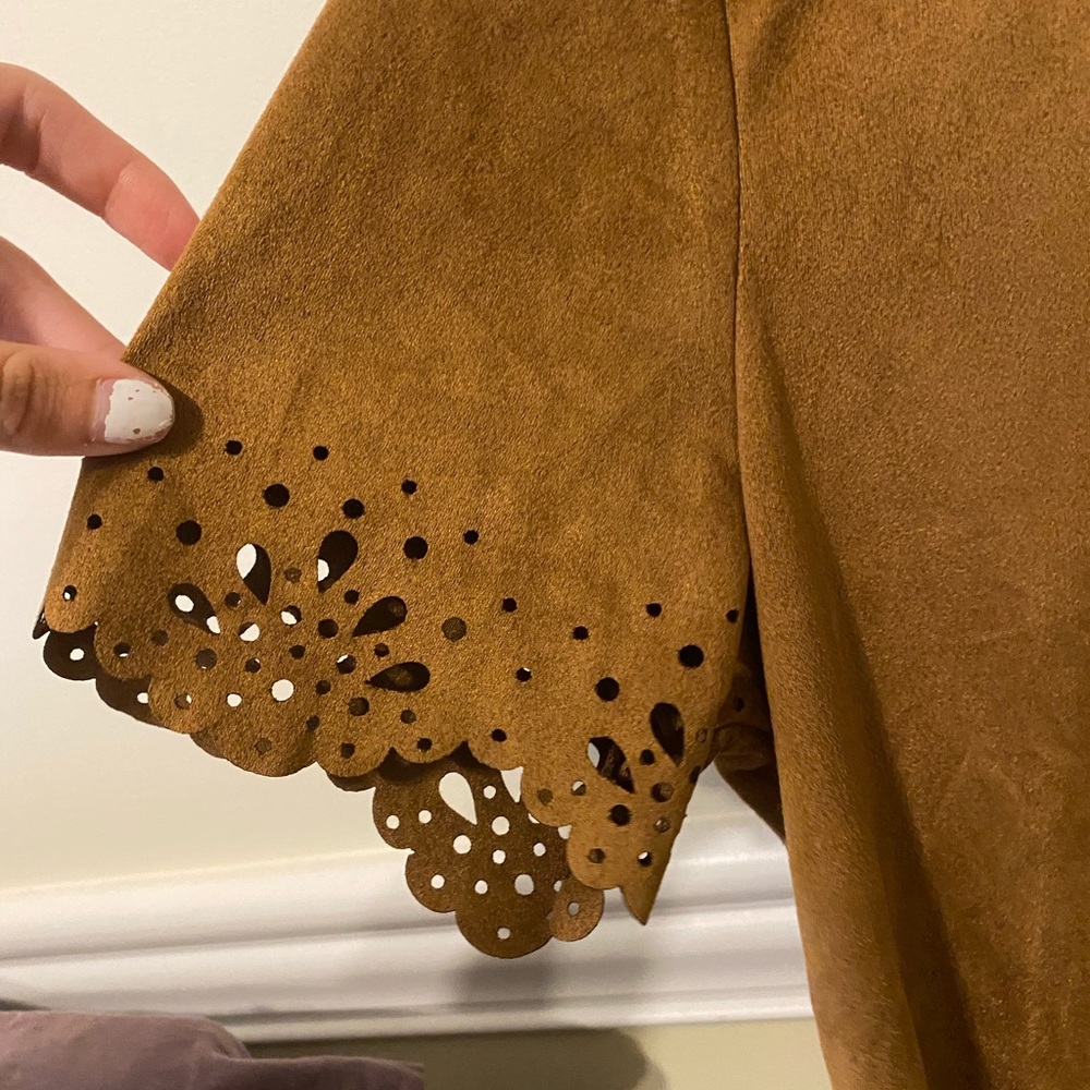 Suede Rue 21 Top - Picture 3 of 4